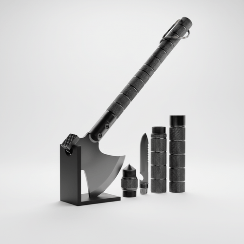 Stainless steel survival axe hammer | Camping, Rock Climbing