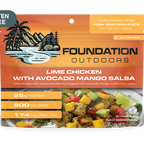 Lime Chicken with Avocado, Mango Salsa Meal