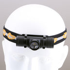 Rechargeable  Adjustable LED Power Headlamp USB Flashlight Waterproof  Headlight Torch  Light Work Lamp  For Outdoors Camping Running  Survival Hiking