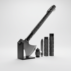 Stainless steel survival axe hammer | Camping, Rock Climbing